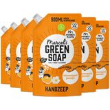Marcel’s Green Soap - Handzeep - Sinaasappel & Jasmijn - 500 ml - Plantaardig