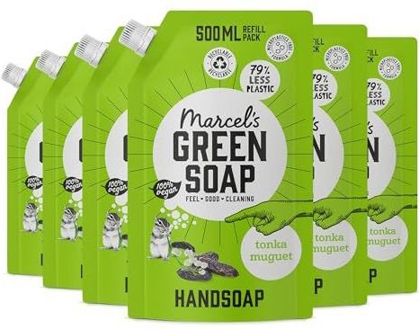 Marcel's Green Soap - Handzeep - Tonka & Muguet - 500 ml - Vegan