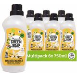 Marcel's Green Soap - Wasverzachter - Vanille en Katoen - 6 x 750 ml