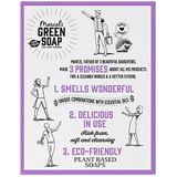 Marcel's Green Soap - Handzeep Bar - Lavendel & Rozemarijn - 6 x 90 gram