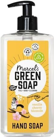 Marcel's Green Soap Handzeep Vanille & Cherry Blossom 500 ml