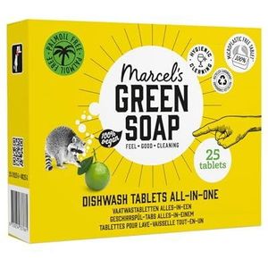Marcel's Green Soap Vaatwastabletten Grapefruit & Limoen - 24 stuks