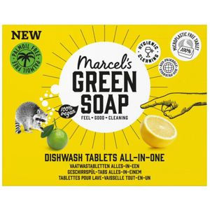 Marcel's Green Soap Vaatwastabletten All-In-One 25 stuks