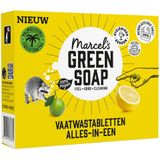 8x Marcel's Green Soap Vaatwastabletten All-In-One 25 stuks