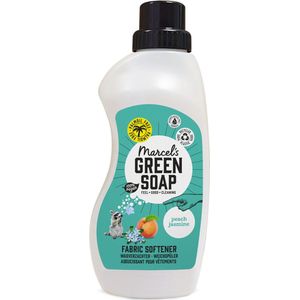 6x Marcel's Green Soap Wasverzachter Perzik & Jasmijn 30 Wasbeurten 750 ml