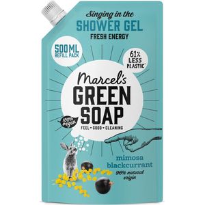 Marcel's Green Soap - Showergel - Mimosa & Black Currant - 96% Natuurlijk - Vegan