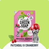 Marcel's Green Soap - Wasmiddel Refill - Patchouli & Cranberry - 4x1L