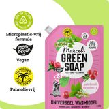 Marcel's Green Soap - Wasmiddel Refill - Patchouli & Cranberry - 4x1L