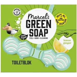 8x Marcel's Green Soap Toiletblok Citroen & Gember