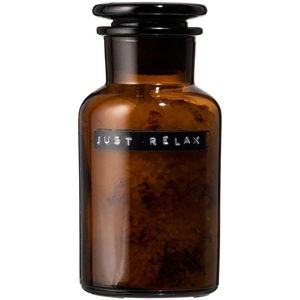 Wellmark - Badzout - Bruin Glas - Apothekerspot 250ml - Rozen