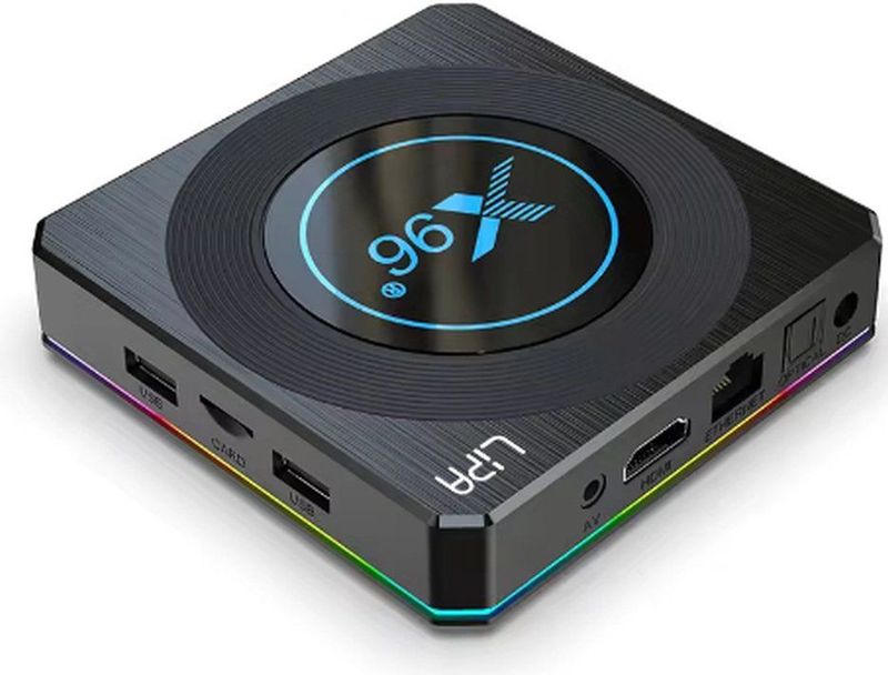 Lipa - X96 X4 - Mediaplayer - Zwart - 64 GB - Android