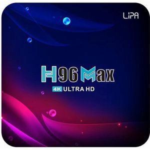 Lipa - H96 Max - Android Tv Box - 2-16 GB - Mediaplayer - 4K Decoder - Wifi