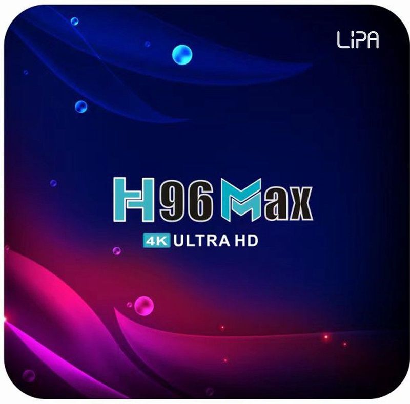 Lipa - H96 Max - Android Tv Box - 2-16 GB - Mediaplayer - 4K Decoder - Wifi