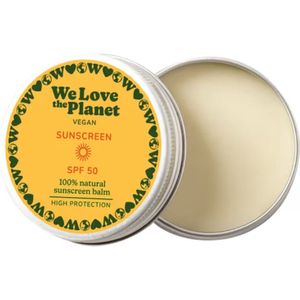 We Love The Planet - Zonnebrand - Blik - SPF50 - Vegan - 35g