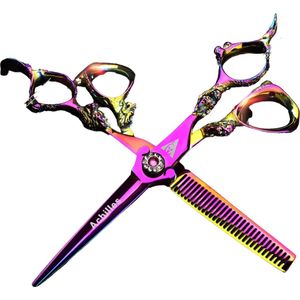 Kappersschaar Set - 6 Inch - Professionele Knipschaar Set - Hoogwaardig Staal