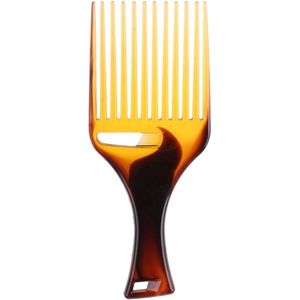 Afro Kam - Afro Comb - Styling Pik Afro Comb - Zwart