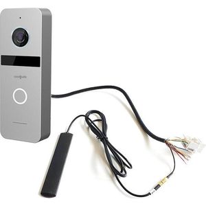 Doorsafe 6660 PRO - Professionele internet camera video deurbel - FHD 2MP - via 2,4 of 5Ghz WiFi of netwerkkabel - 32Gb & NAS - instelbaar bewakingsgebied & lichaamsdetectie