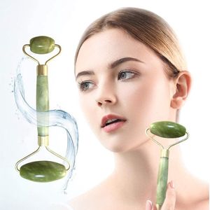 DoodadealsÂ® Luxe Face Roller â€“ Gezichtsroller Jade â€“ Jade Roller Gezichtsmassage Roller â€“ Jade Roller Gezicht â€“ Groen