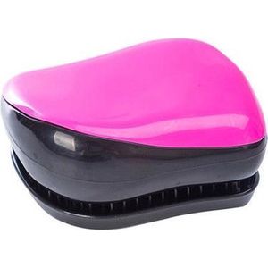 Anti Klit Haarborstel - Zwart / Roze - Wet Detangler - Detangling Brush - Tangle Teezer - Anti Klit Borstel