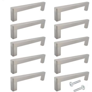 Handgreep / Keukengreep Dallas RVS 192 mm 10 Stuks - Modern - Handgrepen kast - Handgrepen voor deurtjes - Deurgreep - Meubelgreep - Handgreep Rvs - meubelgrepen - Keukengreep Keukenkastjes - Greep RVS - Meubelbeslag - greepjes