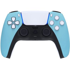 Clever Gaming Clever PS5 Draadloze Dualsense Controller  – Heaven Blue Custom
