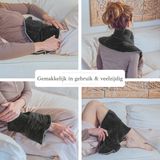 Qomfor - Warmtekussen - Fluweel - Nek en Schouder - Verwarmbaar