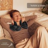 Qomfor - Warmtekussen - Fluweel - Nek en Schouder - Verwarmbaar