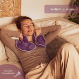 Qomfor - Warmtekussen - Nek en Schouder - Fluweel - Opwarmbaar