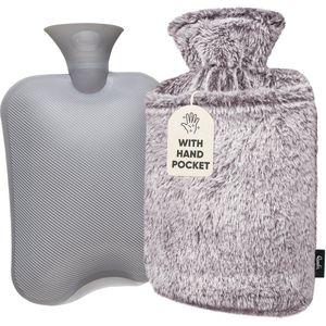 Kruik - Zacht - Pluche - 1,8 Liter - Met Kangoeroezak