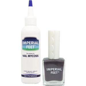 Teennagelschimmel Behandeling met Koffie Kleur Nagellak - Anti schimmelnagel voor Ernstige Nagelschimmel - Verzorging van Kalknagels - Kalknagel Behandeling - kalknagels Behandelen - XL 75ML - Zonder Water - Nederlands - Anti Kalknagel Behandeling