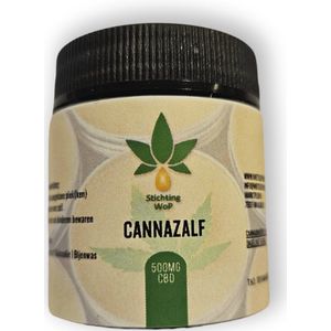 Cannazalf - 28ml. - 500mg. CBD - Stichting WietOliePuur