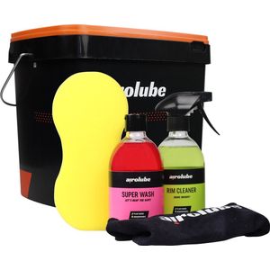 Airolube Cleanest Car Basics - De ideale kit om je auto te poetsen! - Plant-Based - Voordeelverpakking - Auto Wassen - Auto Wassen Set - Auto Wassen Emmer - Auto Wassen Producten - Auto Wasset - Auto Shampoo - Auto Was - Auto Was Set