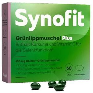 Synofit Groenlipmossel Plus 60 softgels