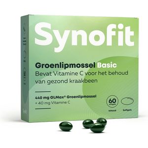 Synofit Groenlipmossel Basic 60sft