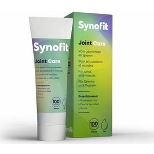 Synofit Joint Care 100 ml - Gel voor de gewrichten en spieren - kwaliteitsformule met groenlipmossel, Arnica en Capsicum