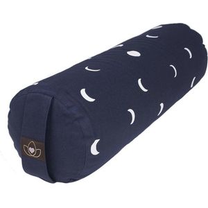 Yoga bolster eco moon indigo rond - Lotus