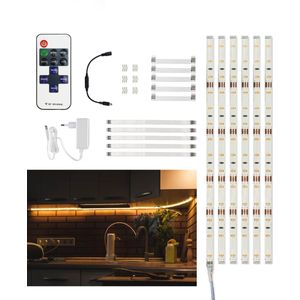 Vivid Green®  Led strip 3M - Afstandsbediening - Lichtslinger Keukenverlichting op Maat Verstelbaar - Onderbouw Led - Binnenverlichting