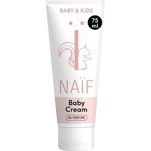 Naïf - 0% Parfum Vette Crème - 75ml - Baby's en Kinderen - met Natuurlijke Ingrediënten