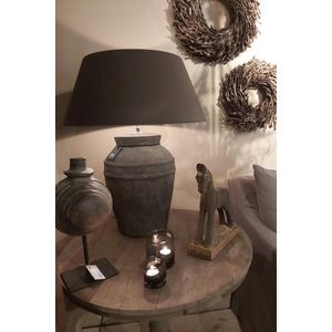 AURA PEEPERKORN| wijntafel 60 cm AURA PEEPERKORN| wijntafel /wijntafel vergrijsd teakhout