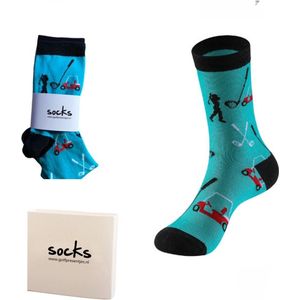 Golfpresentjes-Vrolijke Golfsokken- Golfsokken-Golfcadeau-golfgadget