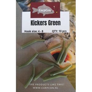 Kickers 'Green' - 10 stuks - Rigmateriaal - Onderlijn Materiaal Karper Vissen