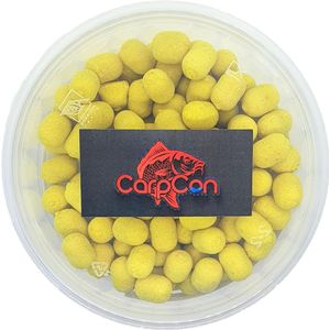 Fluo Dumbell Mini Wafters 'Sweetcorn' 11x7mm - 70g - Method Feeder Haakaas - Karper/Witvissen