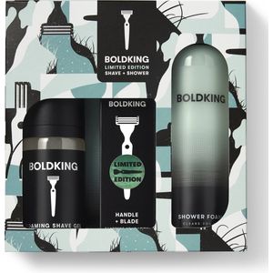 Boldking Shave & Shower Giftset - Limited Edition Scheerset - Daan van Bommel