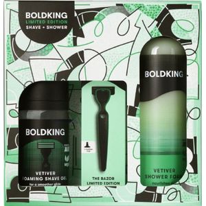 Boldking - Shave & Shower Giftset - Vetiver - Limited Edition