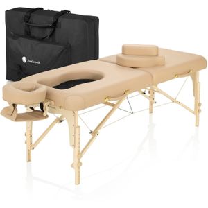 Ipanema - Massagetafel - Beige - 16kg - PU-leer - Zwangerschap - ZenGrowth