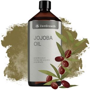 ZenGrowth - Jojobaolie - 1 Liter - Massageolie - 100% Puur & Onbewerkt