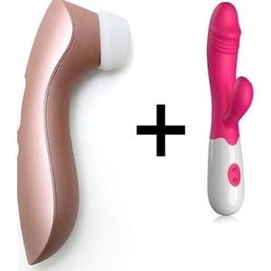 Satisfyer Pro 2 Plus met Easylove Tarzan Vibrator Combinatie Voordeel Set