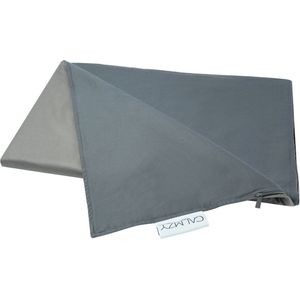 Calmzy Superior Chill - Duvet cover - Verzwaringsdeken hoes - 150 x 200 cm - Luchtig - Ademend - Donkergrijs/grijs