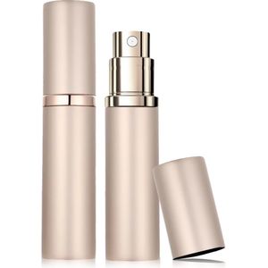 Scenty® - Parfum Verstuiver Navulbaar - Mini Parfum Flesje - Reisflesje - Lichtgoud