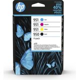 HP - 950/951/950XL - Inktcartridge - Kleur en Zwart - Instant Ink Tegoed